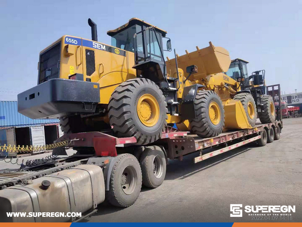 Djibouti - 4 Units SEM SEM655D Wheel Loader