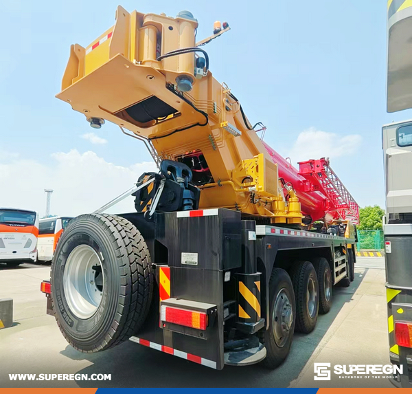 Ghana - 1 Unit SANY SYM5552JQZ100C Truck Crane