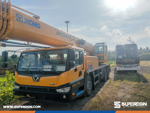 Algeria - 1 Unit XCMG QY25K5D Truck Crane