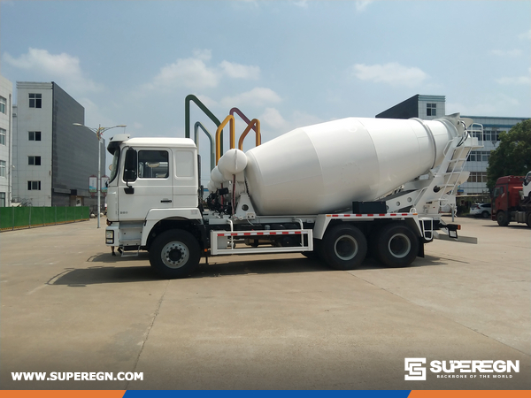 Algeria - 10 Units SHACMAN SX5255GJBJR334 Concrete Mixer Truck