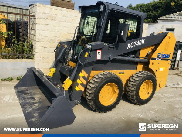 Guyana - 3 Units XCMG XC740K Skid Steer Loader
