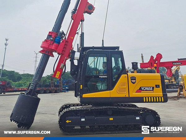 Philippines - 1 Unit YUCHAI YCR65E Rotary Drilling Rig