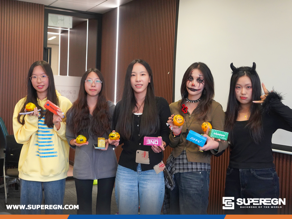 SUPEREGN Team Gathers In Festive Spirit For A Warm Halloween Celebration