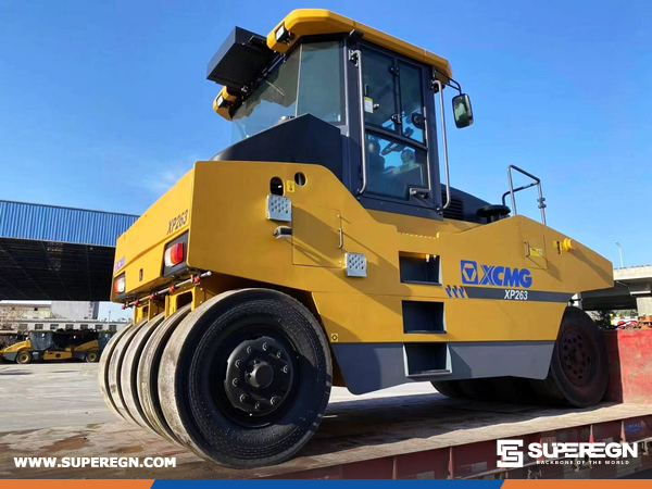 Algeria - 4 Unit XCMG XP263S Tyre Roller