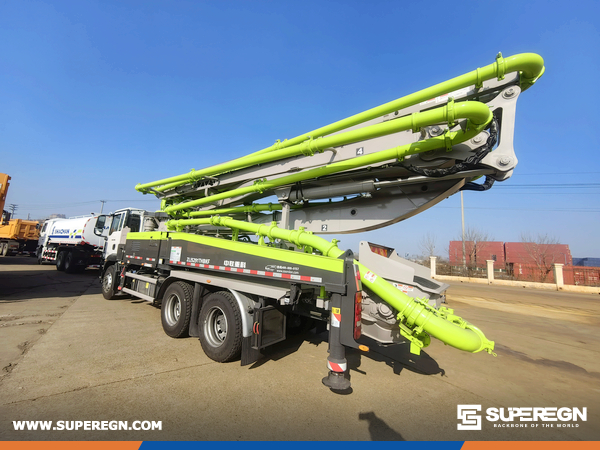 Algeria - 1 Unit ZOOMLION ZLJ5291THBKF Concrete Pump Truck