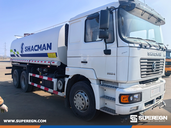 Algeria - 2 Units SHACMAN F2000 Sprinkler Truck