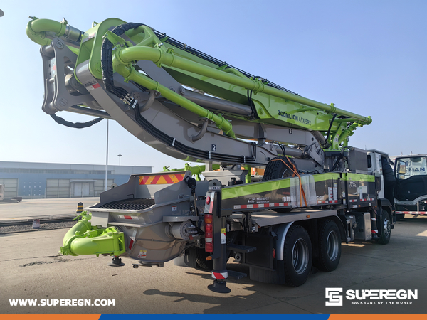 Algeria - 1 Unit ZOOMLION ZLJ5291THBKF Concrete Pump Truck