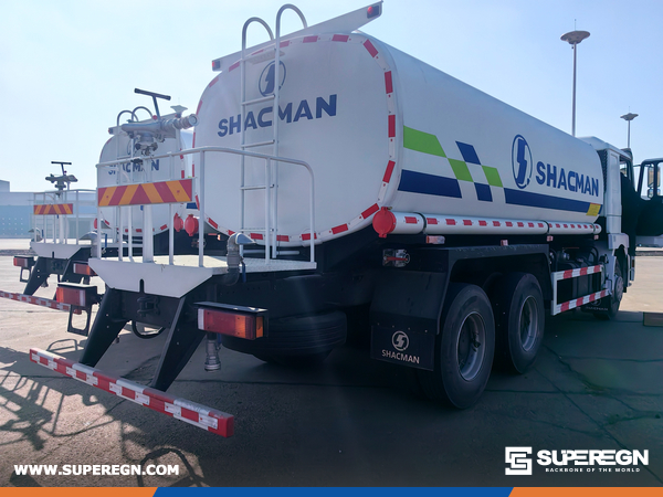 Algeria - 2 Units SHACMAN F2000 Sprinkler Truck