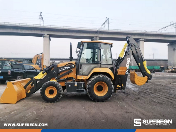 Kenya - 1 Unit XCMG XC870K Backhoe Loader