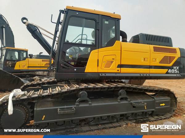 Mexico - 1 Unit HYUNDAI HX405L Crawler Excavator