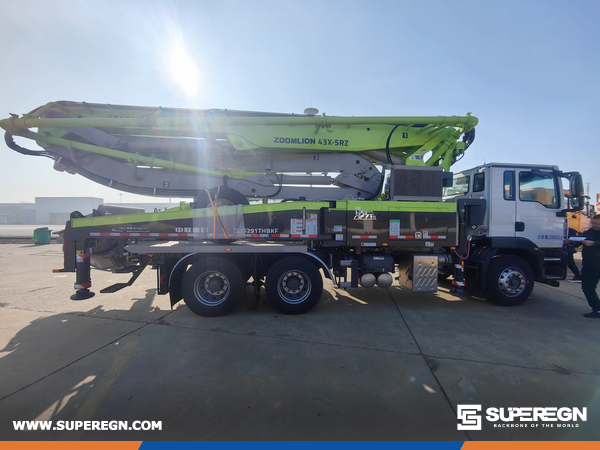Algeria - 1 Unit ZOOMLION ZLJ5291THBKF Concrete Pump Truck