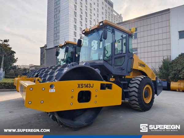 Algeria - 3 Units XCMG XS143J Road Roller