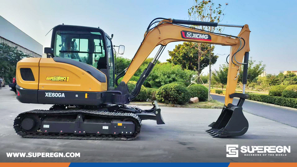 Laos - 1 Unit XCMG XE60GA Crawler Excavator