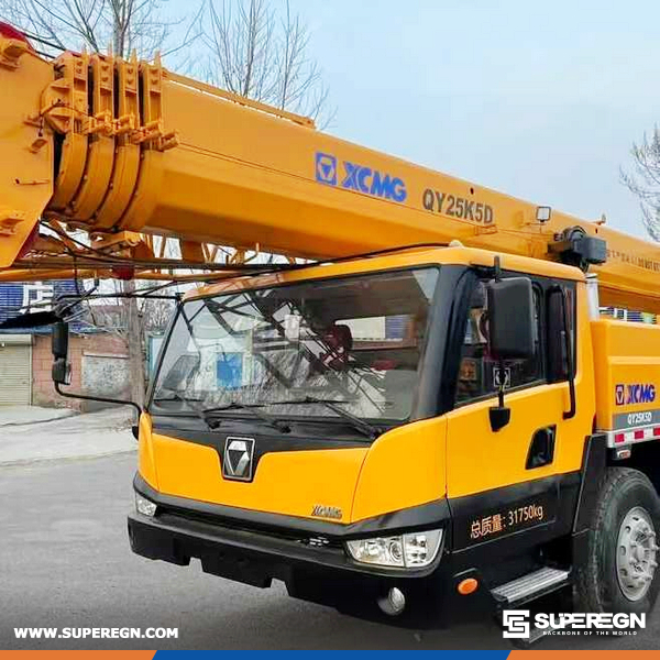 Algeria - 1 Unit XCMG QY25K5D Truck Crane