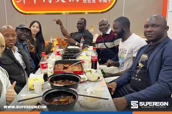 Guinea Clients Visited SUPEREGN Office