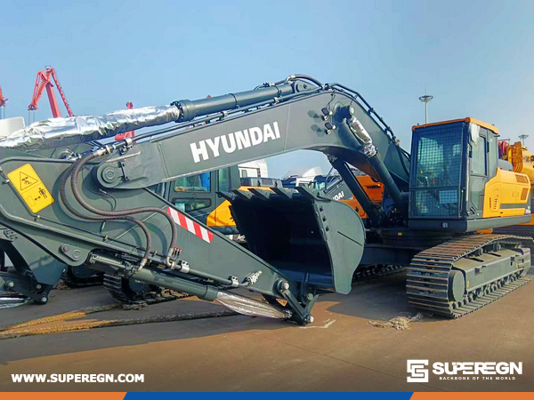 Algeria - 3 Units HYUNDAI HX340HD Crawler Excavator