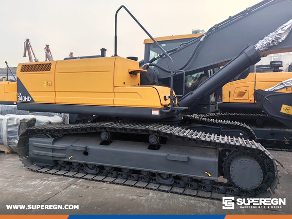 Algeria - 1 Unit HYUNDAI HX340HD Crawler Excavator