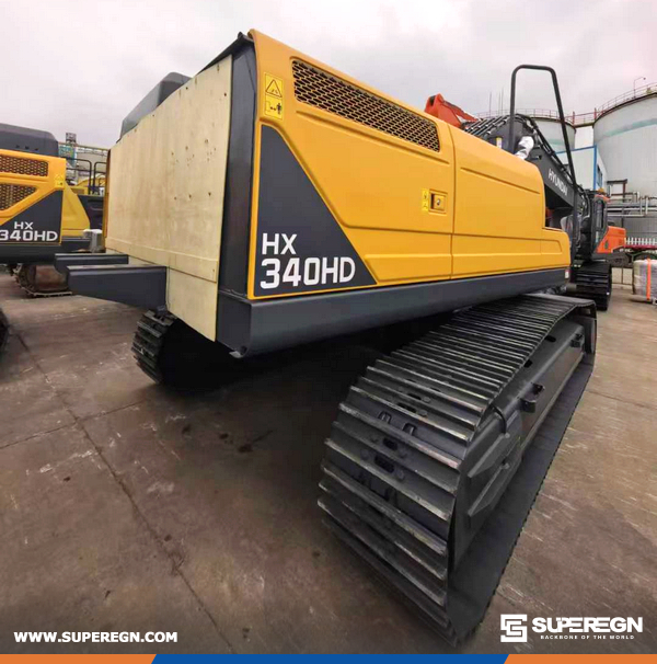 Algeria - 3 Units HYUNDAI HX340HD Crawler Excavator