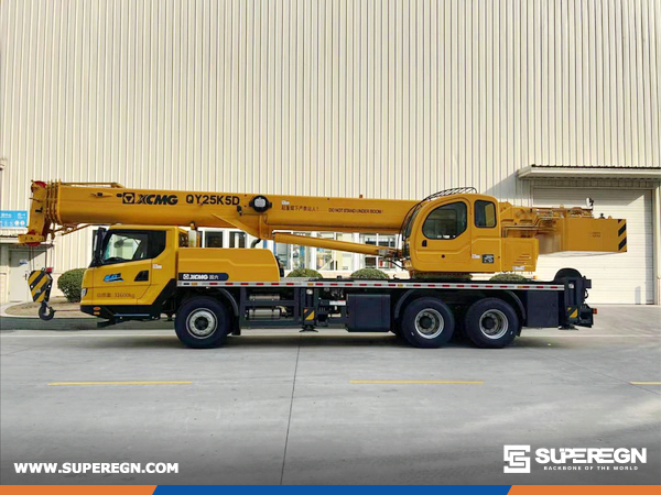 Singapore - 1 Unit XCMG QY25K5D Truck Crane