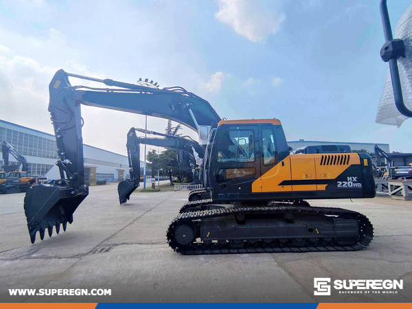 Guyana - 2 Units HYUNDAI HX220HD Crawler Excavator
