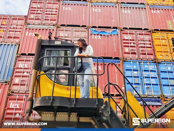 Philippine Client Visited Container Factory