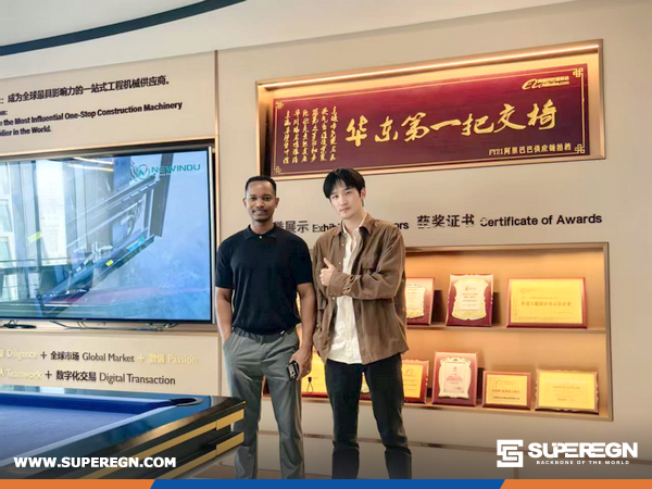 Ethiopia Client Visited SUPEREGN&XCMG Factory