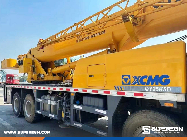 Algeria - 1 Unit XCMG QY25K5D Truck Crane