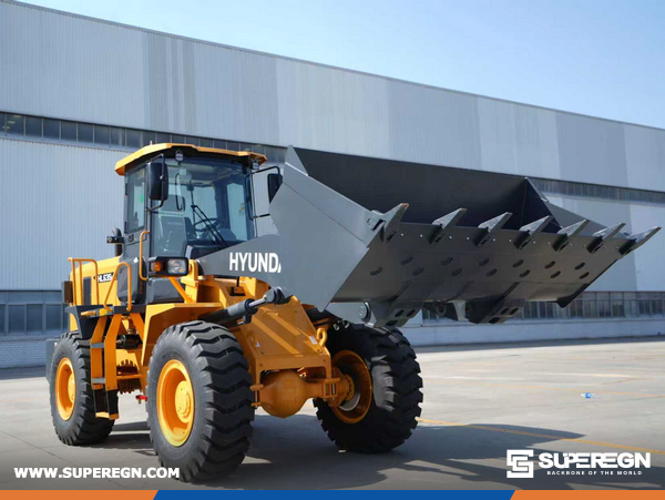 Russia - 1 Unit HYUNDAI HL630L Wheel Loader