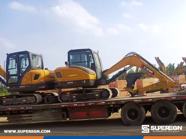 Barbados - 2 Units XCMG 6t XE60G PRO Excavator