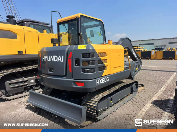 Costa rica - 1 Unit HYUNDAI HX60G Crawler Excavator