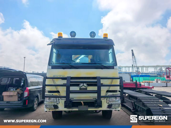Guinea - 1 Unit XCMG SQ12ZK3Q Truck-mounted Crane