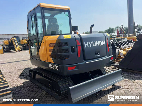 Costa rica - 1 Unit HYUNDAI HX60G Crawler Excavator