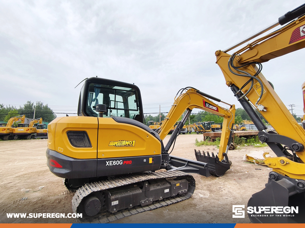 Barbados - 2 Units XCMG 6t XE60G PRO Excavator