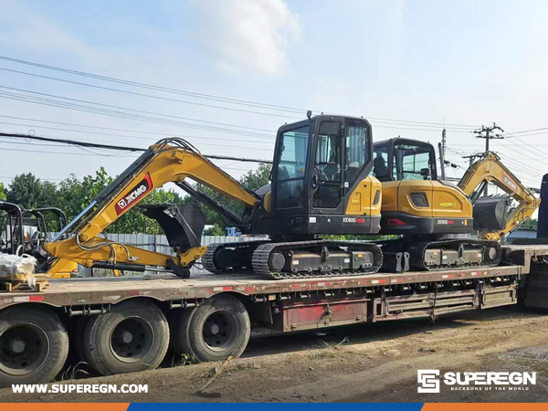 Barbados - 2 Units XCMG 6t XE60G PRO Excavator