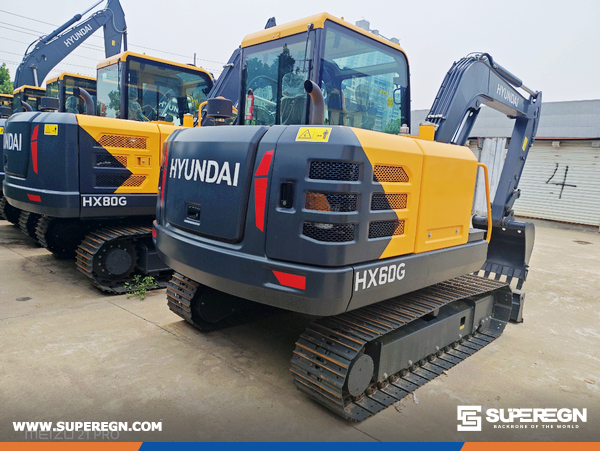 Costa rica - 1 Unit HYUNDAI HX60G Crawler Excavator