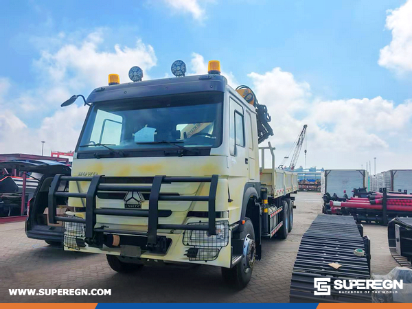 Guinea - 1 Unit XCMG SQ12ZK3Q Truck-mounted Crane