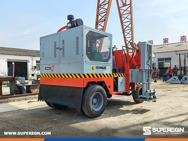 Uzbekistan - 1 Unit EVANGEL HMJ-1500 Curb slipform Machine
