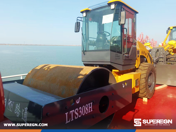 Algeria - 1 Unit LUTONG LTS308H Road Roller